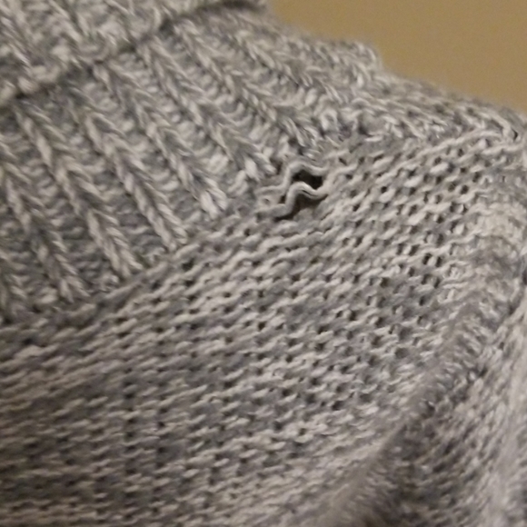 Wonderful gray cardigan sweater - Picture 7 of 8